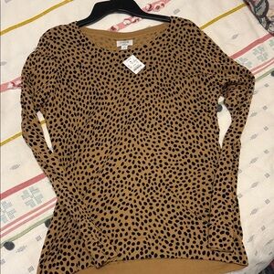 J crew Teddie Crew Neck